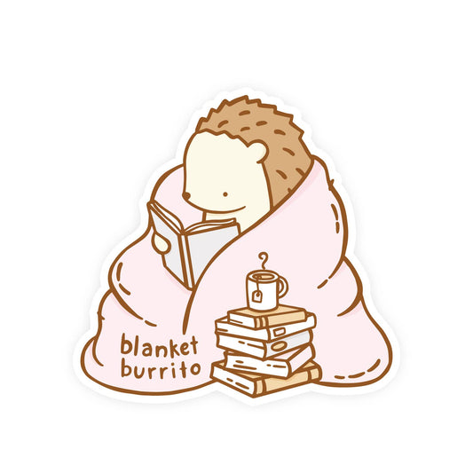 Blanket Burrito Vinyl Sticker