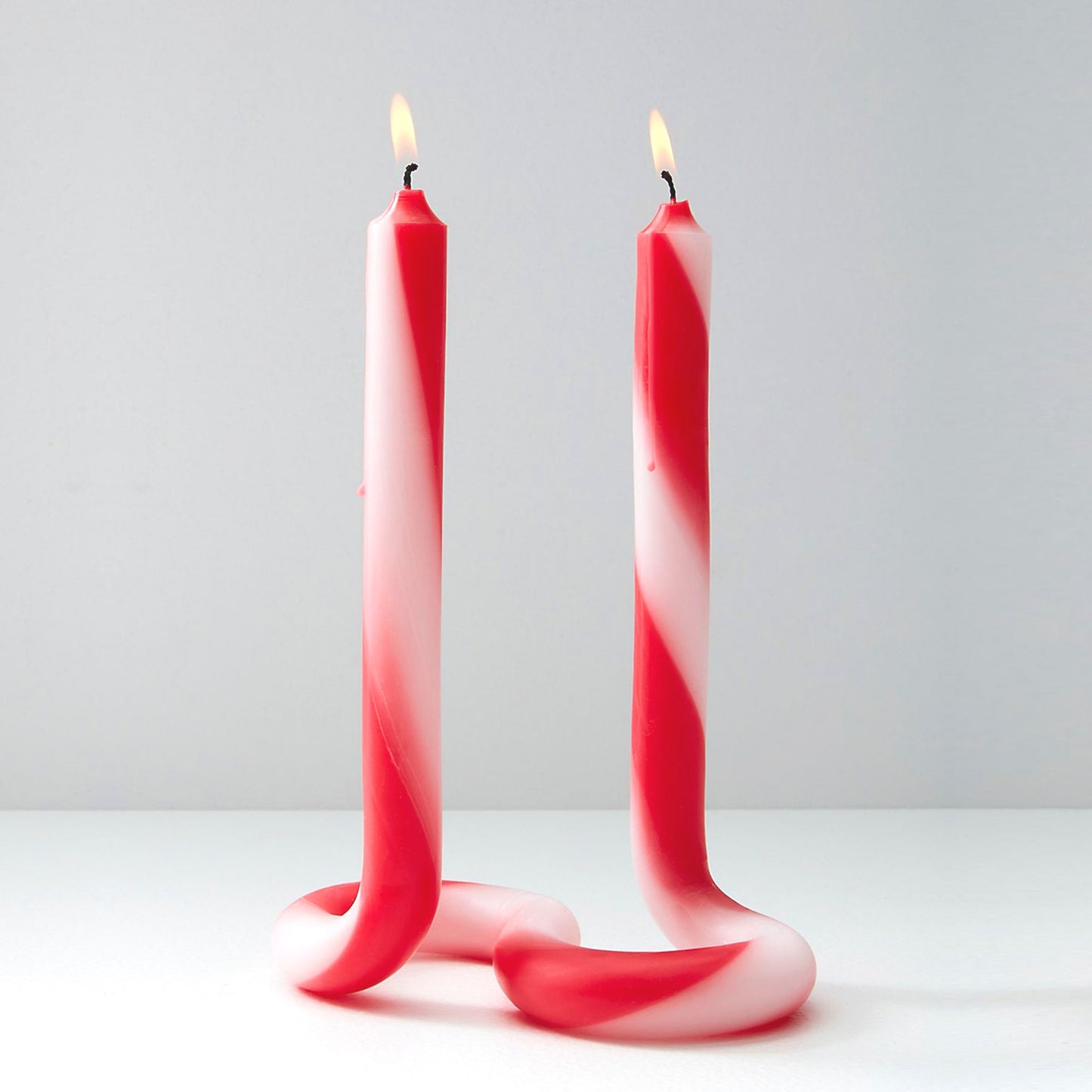 Twist Candle Sticks By Lex Pott - Candy Cane