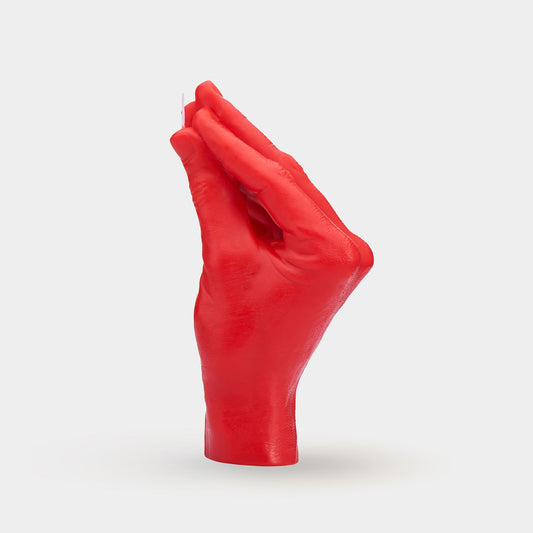 Candlehand Italian Gesture - Red