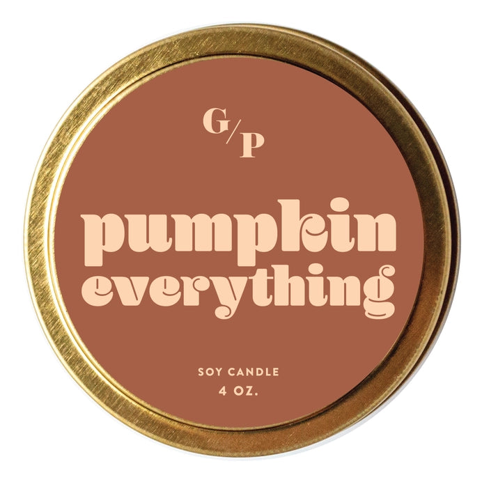 Just Because 4oz Candle Tin - Pumpkin Everything