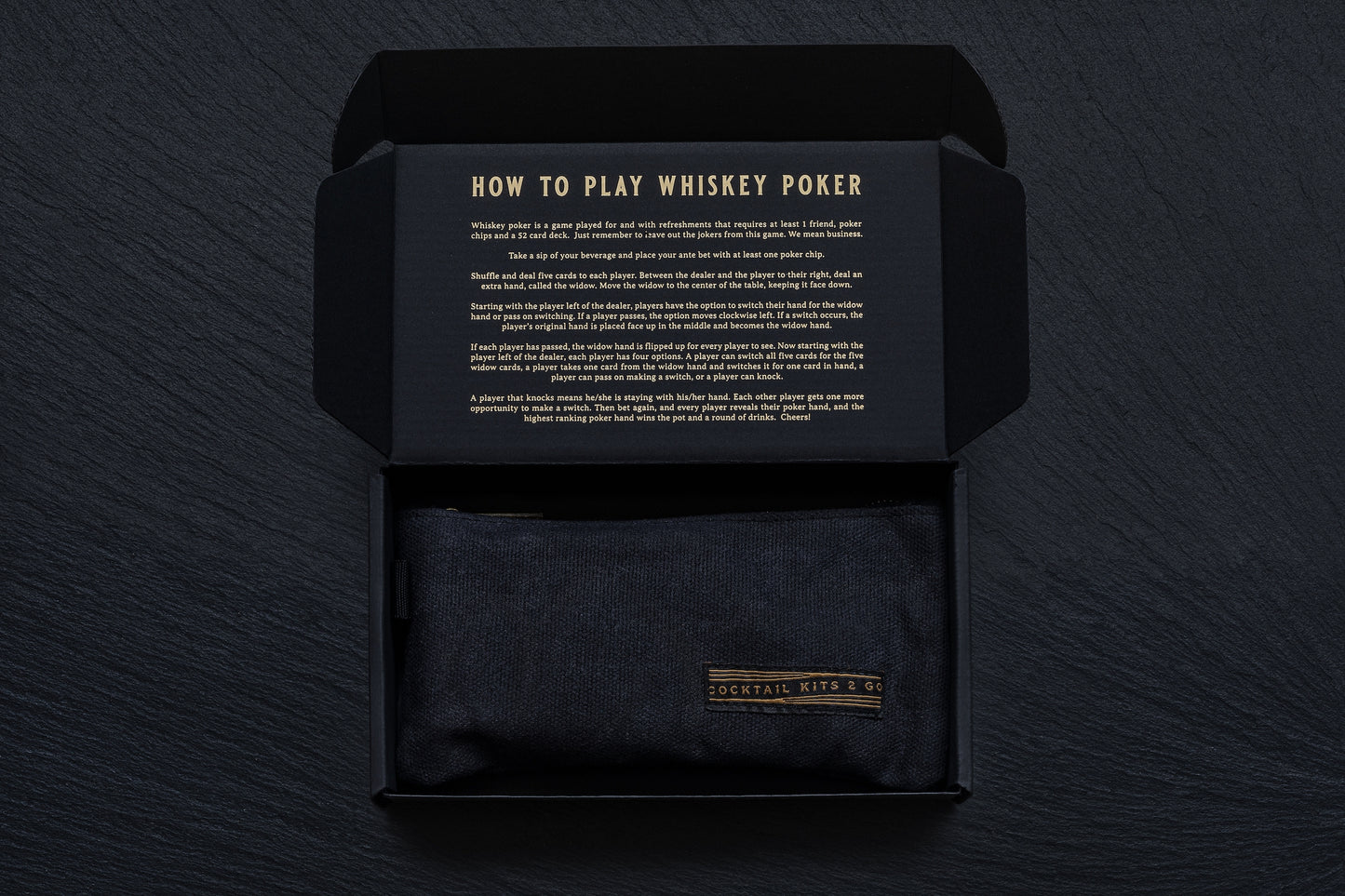 Whiskey Poker Game Set