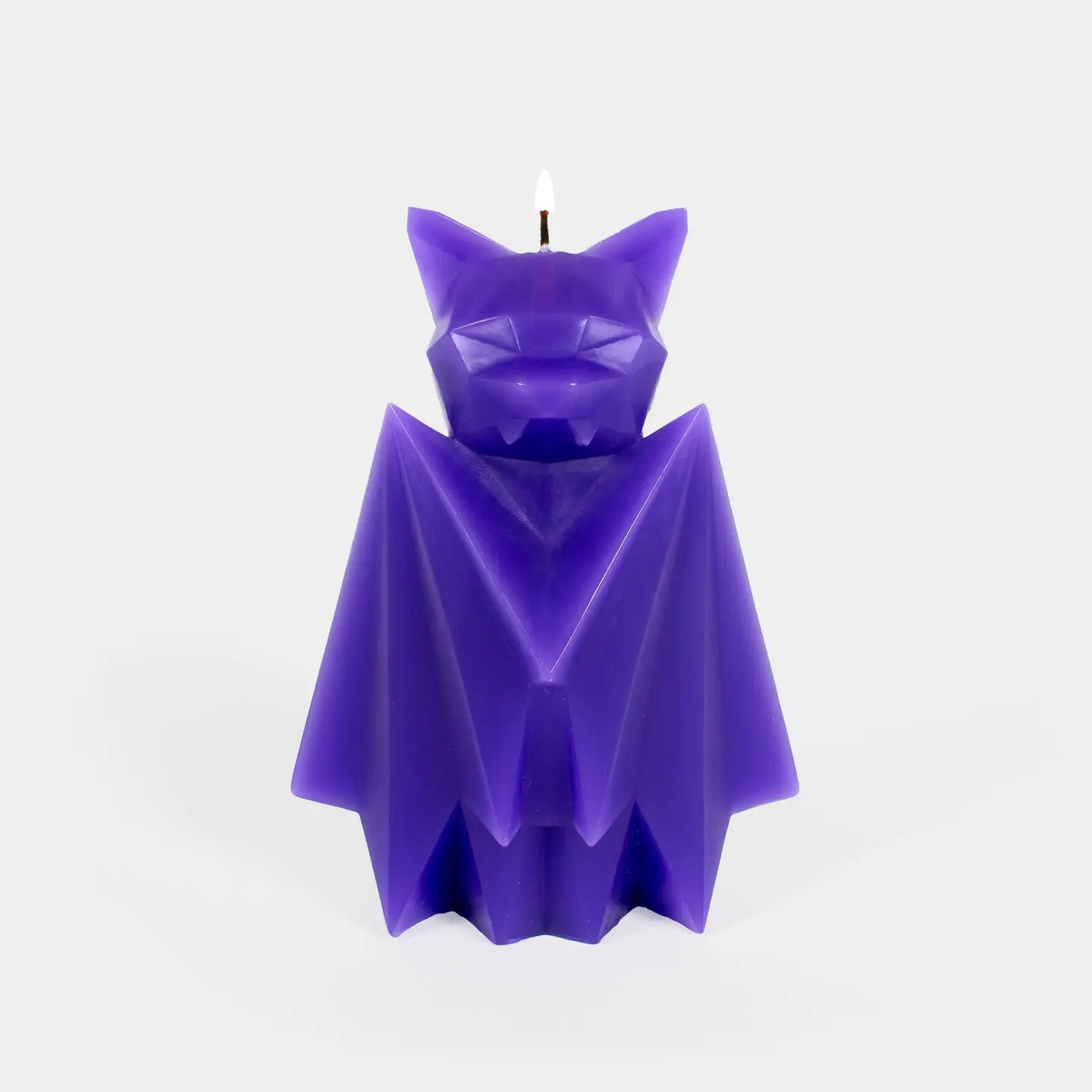 Pyropet Blaka Bat Skeleton Candle - Purple