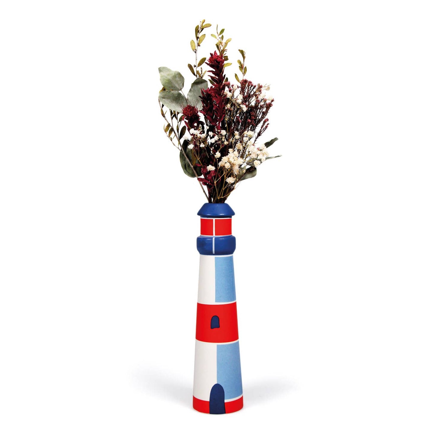 Coastal Lighthouse Vase