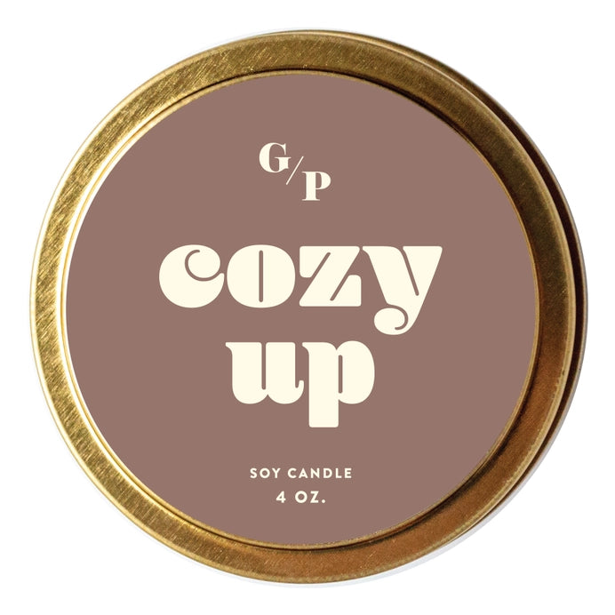 Just Because 4oz Candle Tin - Cozy Up
