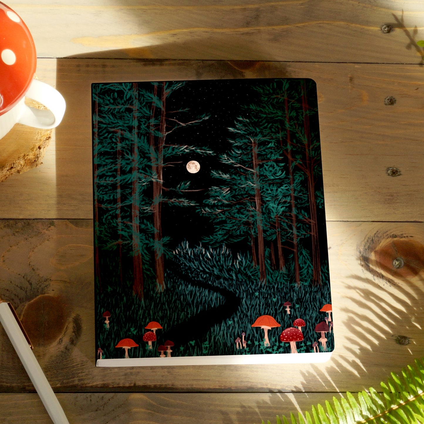 Moonrise Forest Layflat Notebook