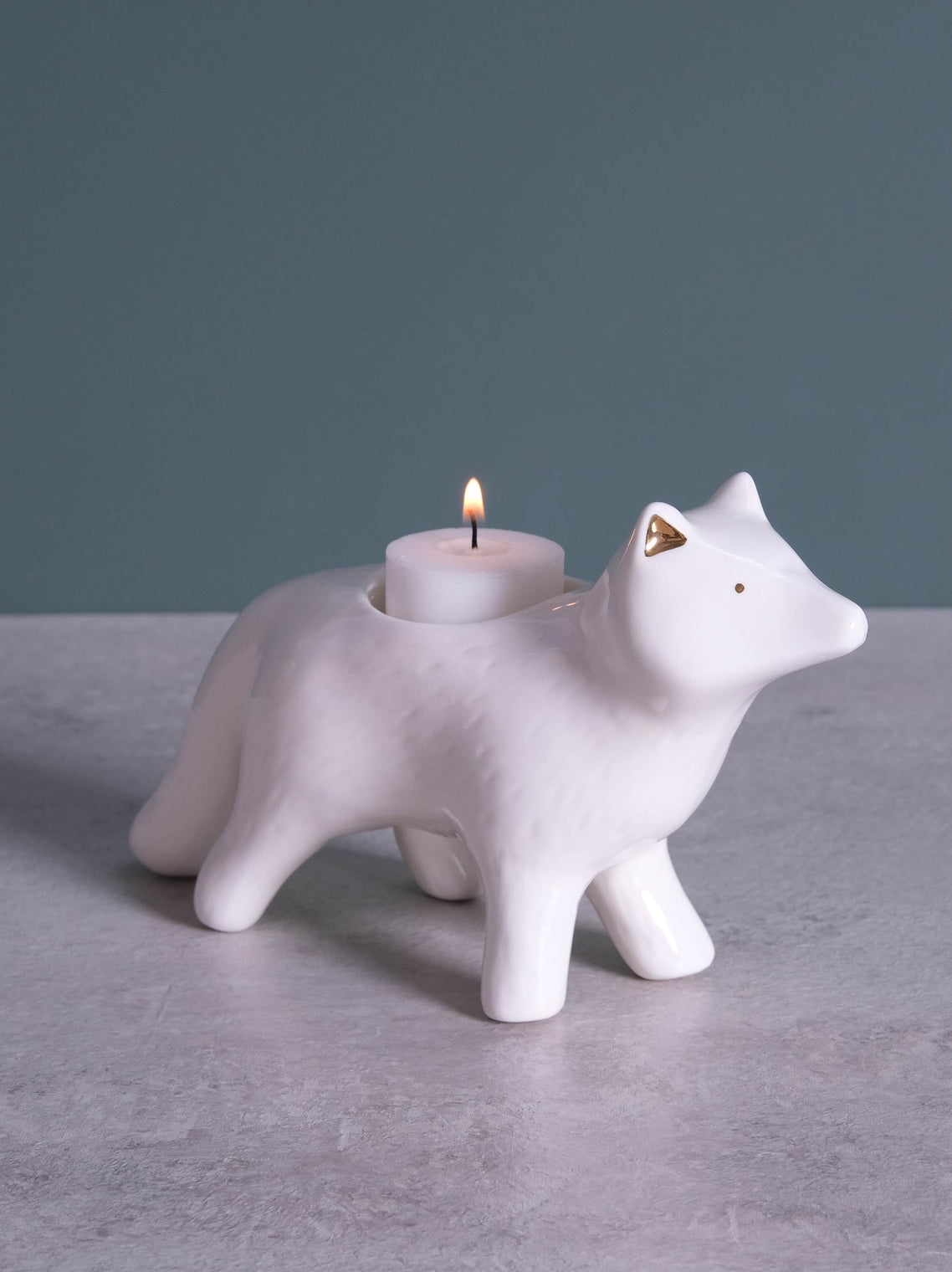 Woodland Tea Light Holder - Fox