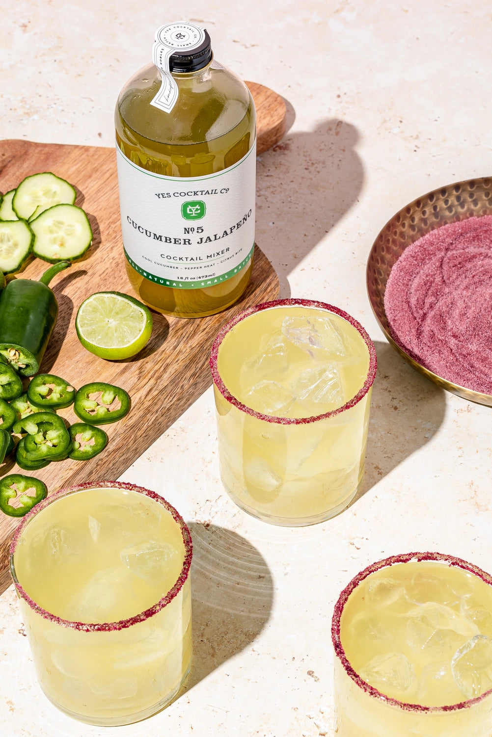 No. 5 Cucumber Jalapeno Cocktail Mixer