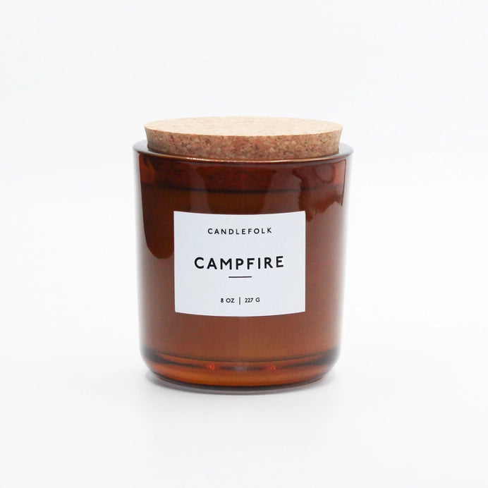 Tumbler 8oz Soy Candle - Campfire