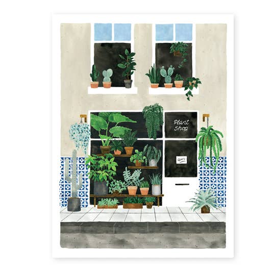 Plant Nursery Art Print - Small