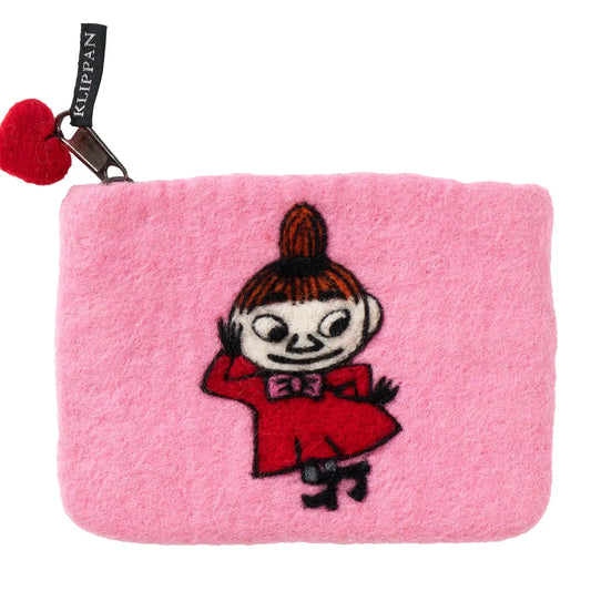 Moomin Klippan Handmade Handbag - Little My Pink