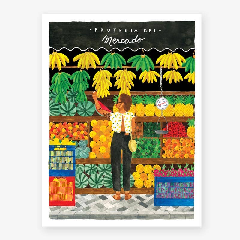 Fruteria Art Print