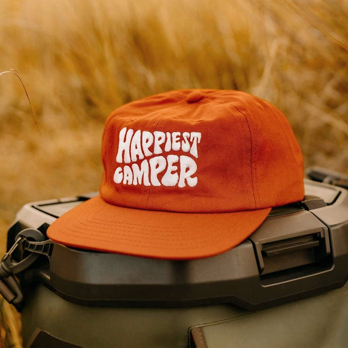 Happiest Camper Hat (Orange)