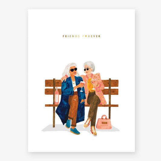 Friends Forever Art Print - Small