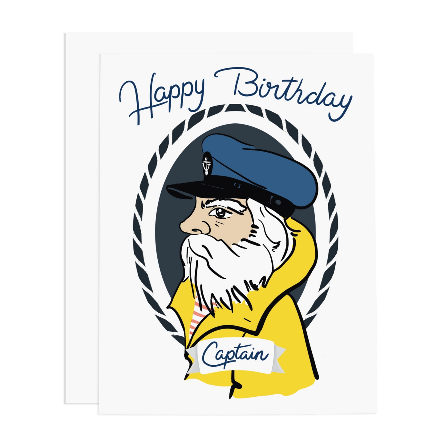 Greeting Cards - Captain Bday