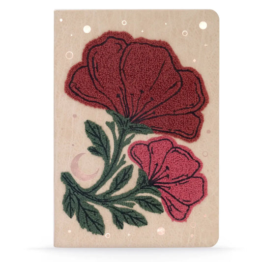 Double Bloom Embroidered Journal