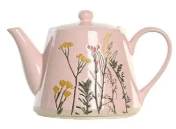 Gres Teapot - Pink Floral