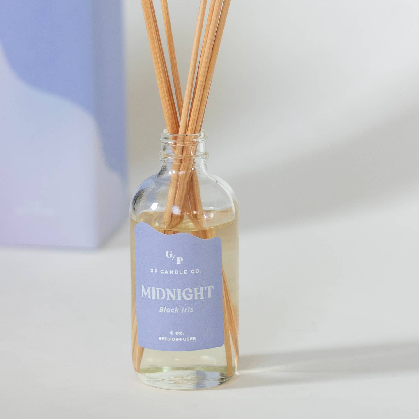 4oz Hue Reed Diffuser - Midnight (Black Iris)