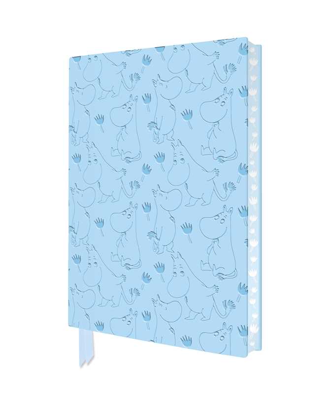 Moomin and Flowers - Artisan Art Notebook