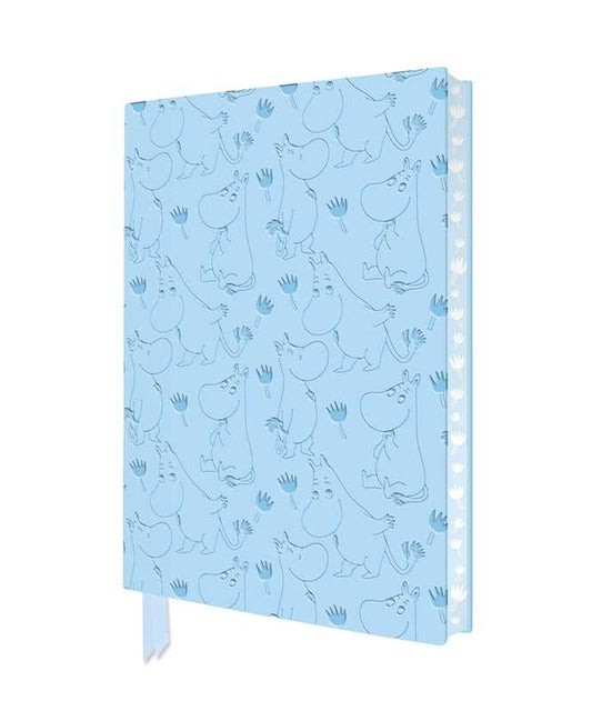 Moomin and Flowers - Artisan Art Notebook