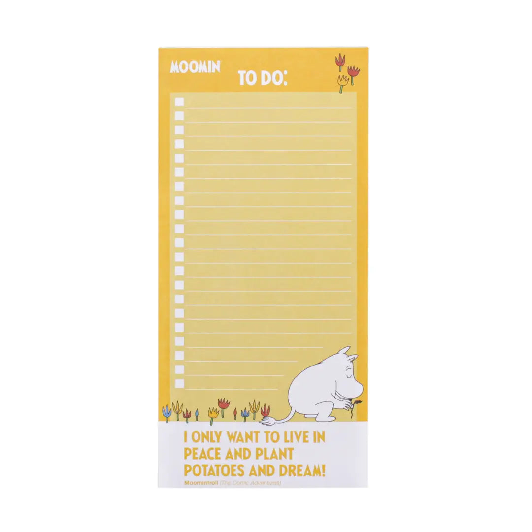 Moomin To Do List Pad