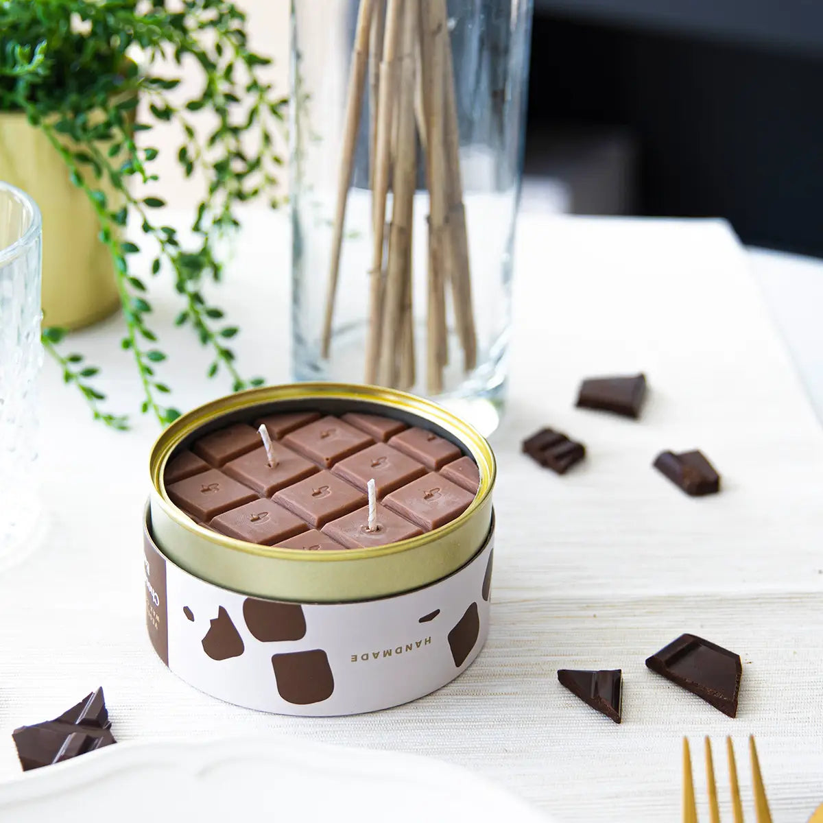 Candlecan Tin Candle - Chocolate Bar