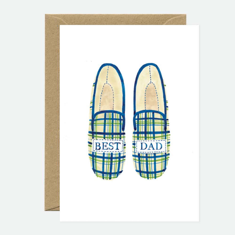 Greeting Cards -  Best Dad Shoes