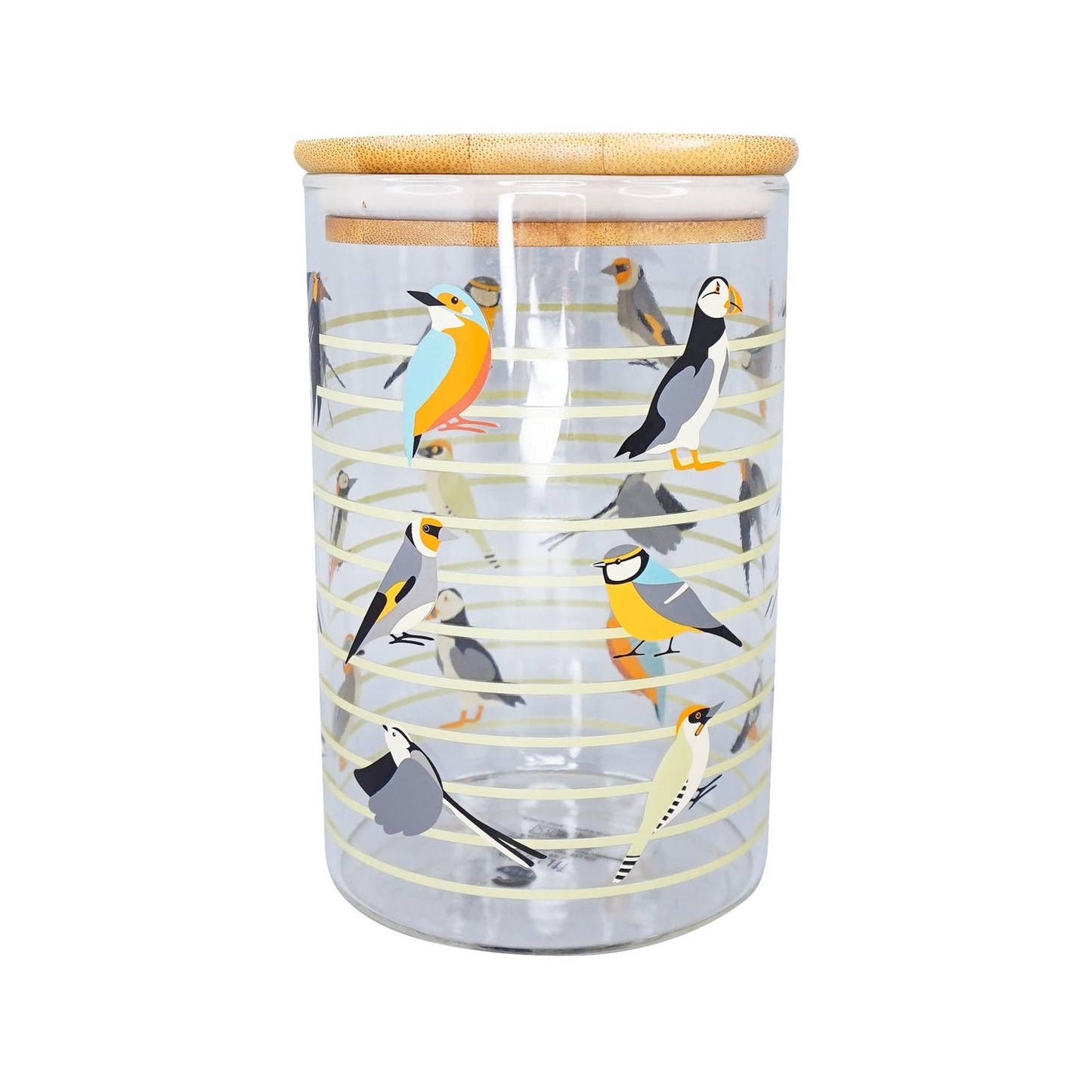 Storage Jar Glass - Free As A Bird (32.1 Fl oz)