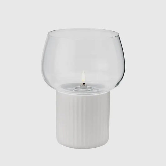 HYGGE Hurricane Candleholder - White