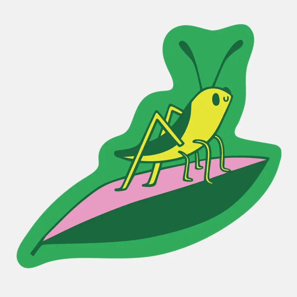 Grasshopper Sticker