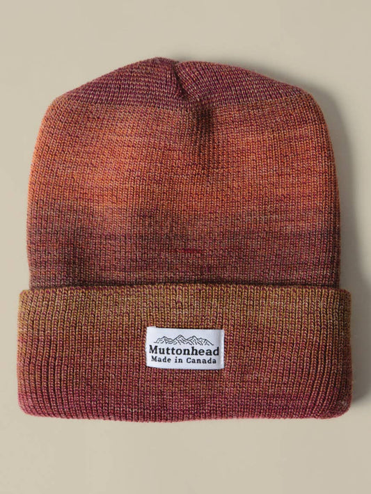 Ombre Knit Toque - Sunset