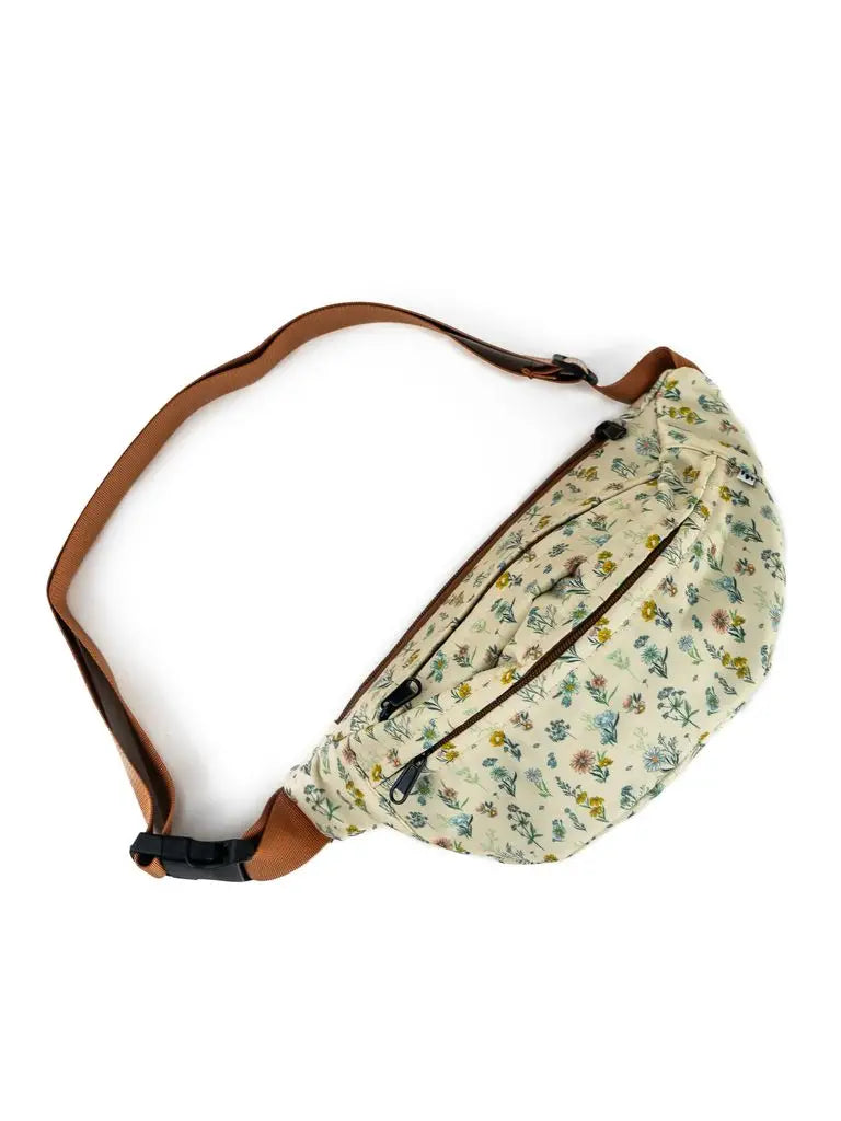 Fanny Pack - Spring Floral Cream