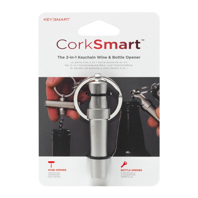 Corksmart Keychain Wine & Bottle Opener