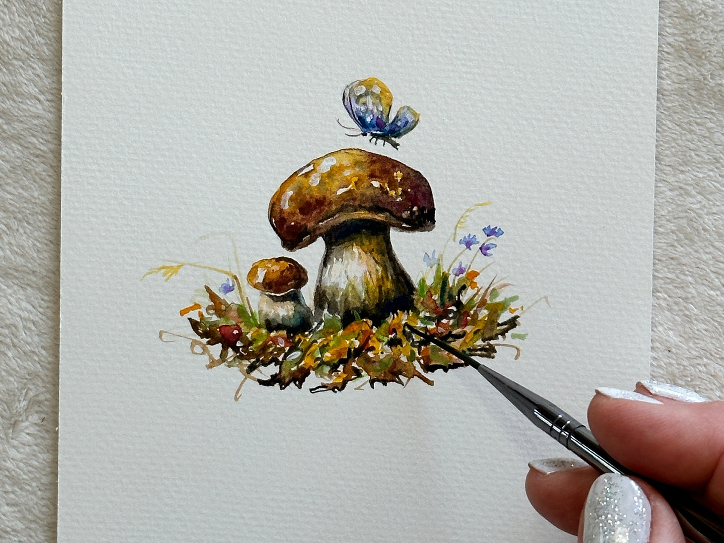 Greeting Cards - Punny Mushroom