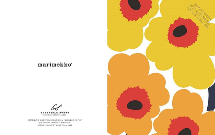 Marimekko Unikko Notecards