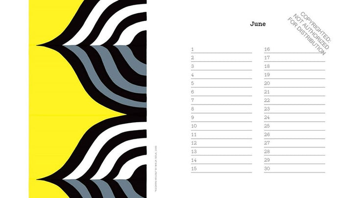 Marimekko Birthday Book