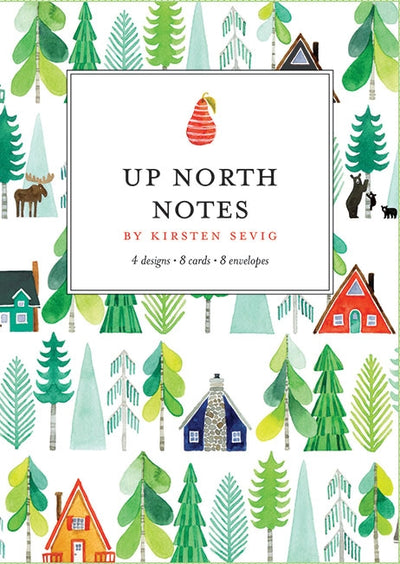 Notecards by Kirsten Sevig - Up North