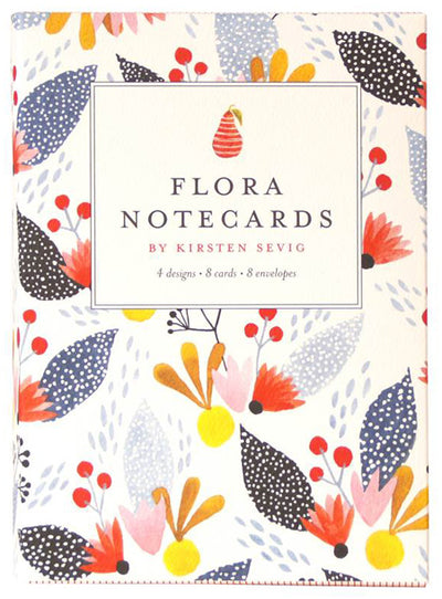 Notecards by Kirsten Sevig - Flora