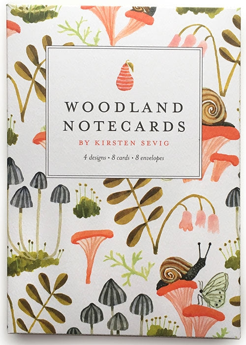 Notecards by Kirsten Sevig - Woodland