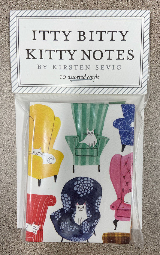 Gift Enclosure Cards - Itty Bitty Kitty Notes