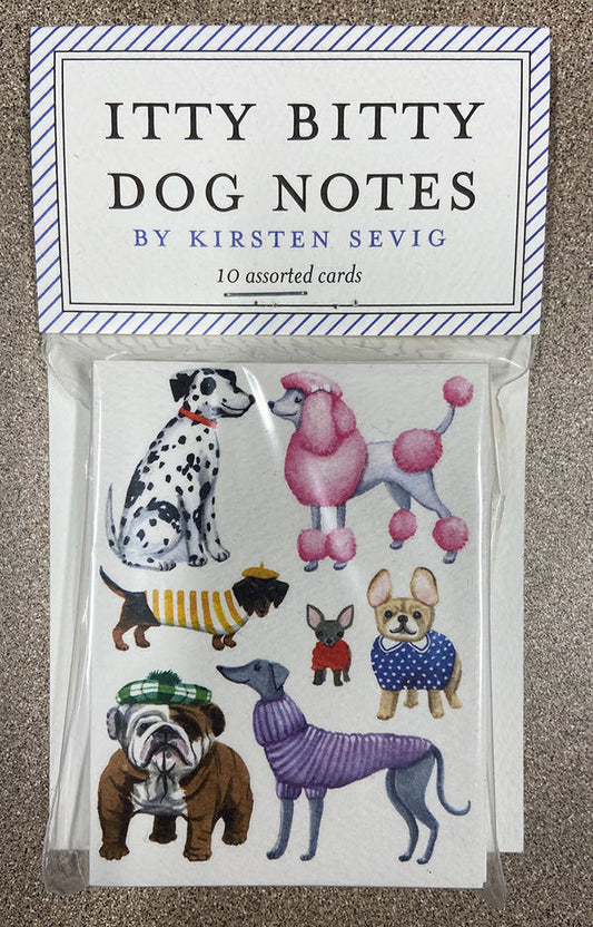 Gift Enclosure Cards - Itty Bitty Dog Notes