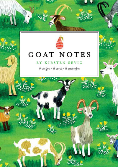 Notecards by Kirsten Sevig - Goat Notes