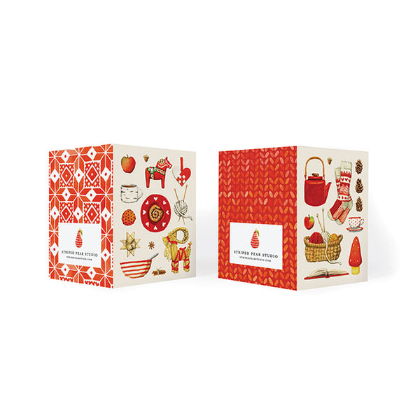 Gift Enclosure Cards - Red Hygge