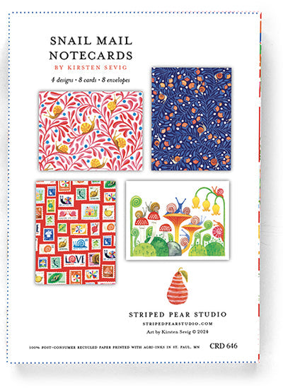 Notecards by Kirsten Sevig - Snail Mail Notecards