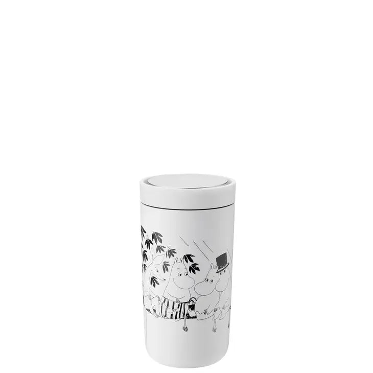 Moomin 0.2L To Go Click Vacuum Insulated Cup - Soft White