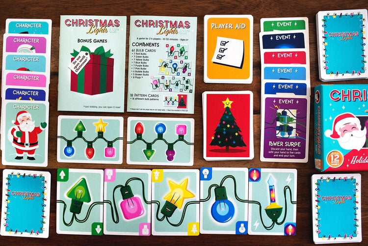 Christmas Lights Card Game