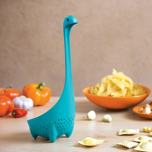 Mamma Nessie Colander Spoon - Turquoise