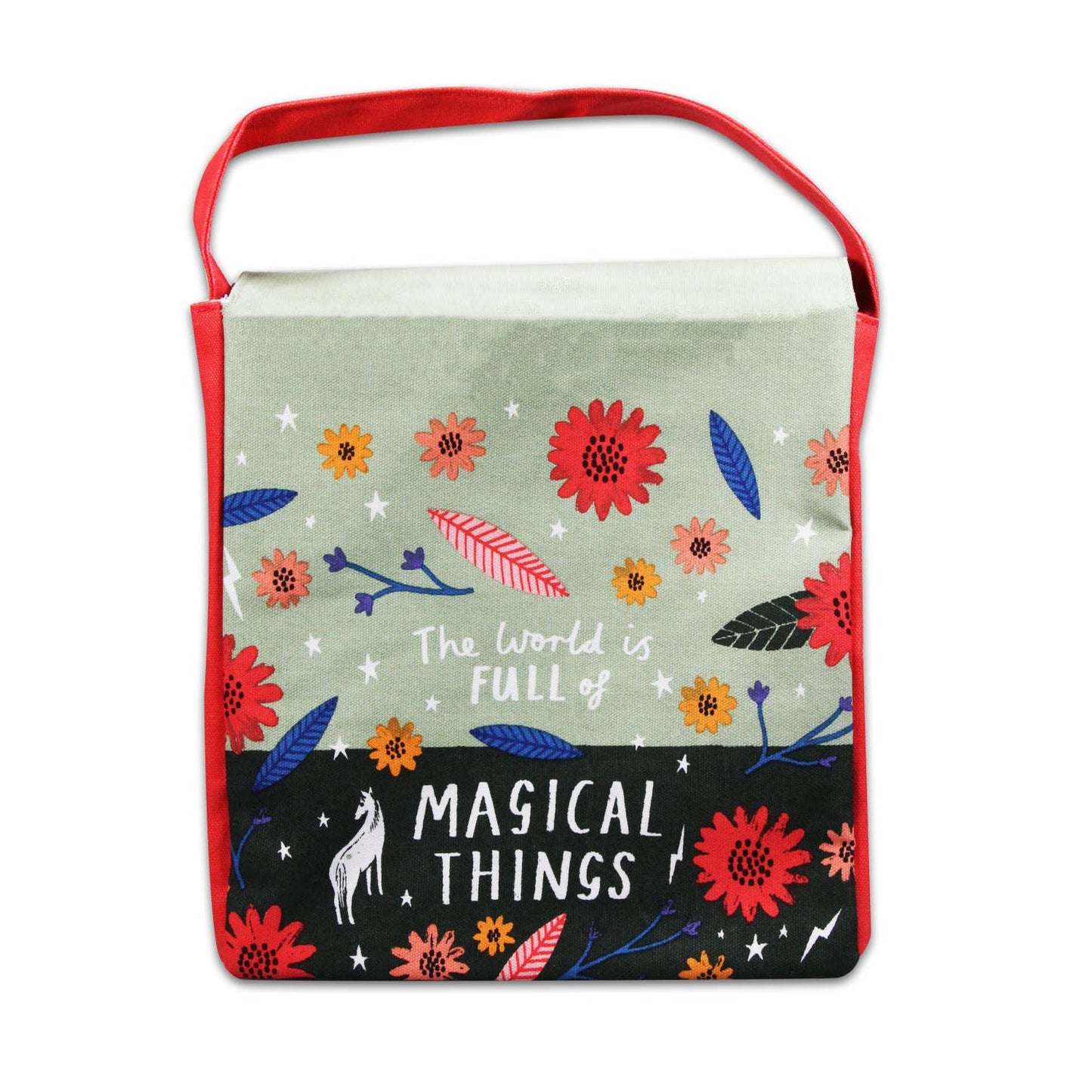 Insulated Lunch Picnic Bag - Floral Pattern Magical Things