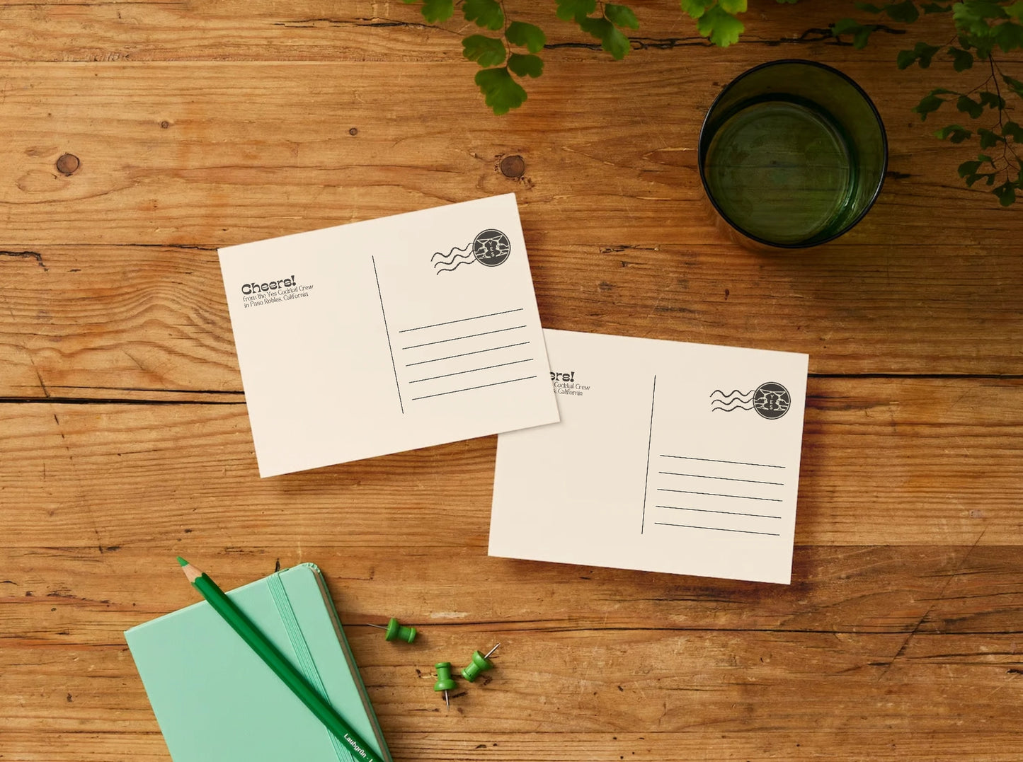 Happy Hour Birthday Postcard