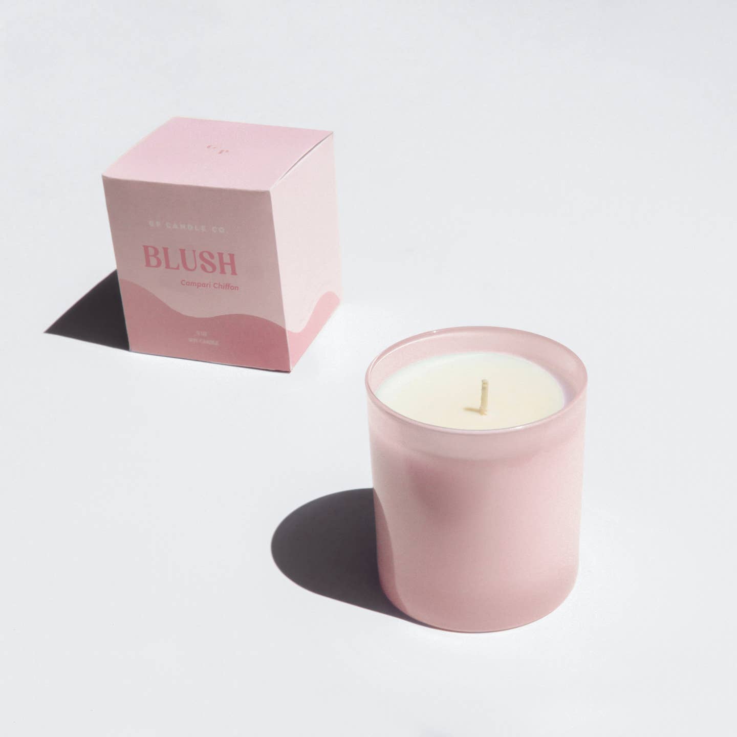 9oz Hue Candle - Blush (Campari Chiffon)