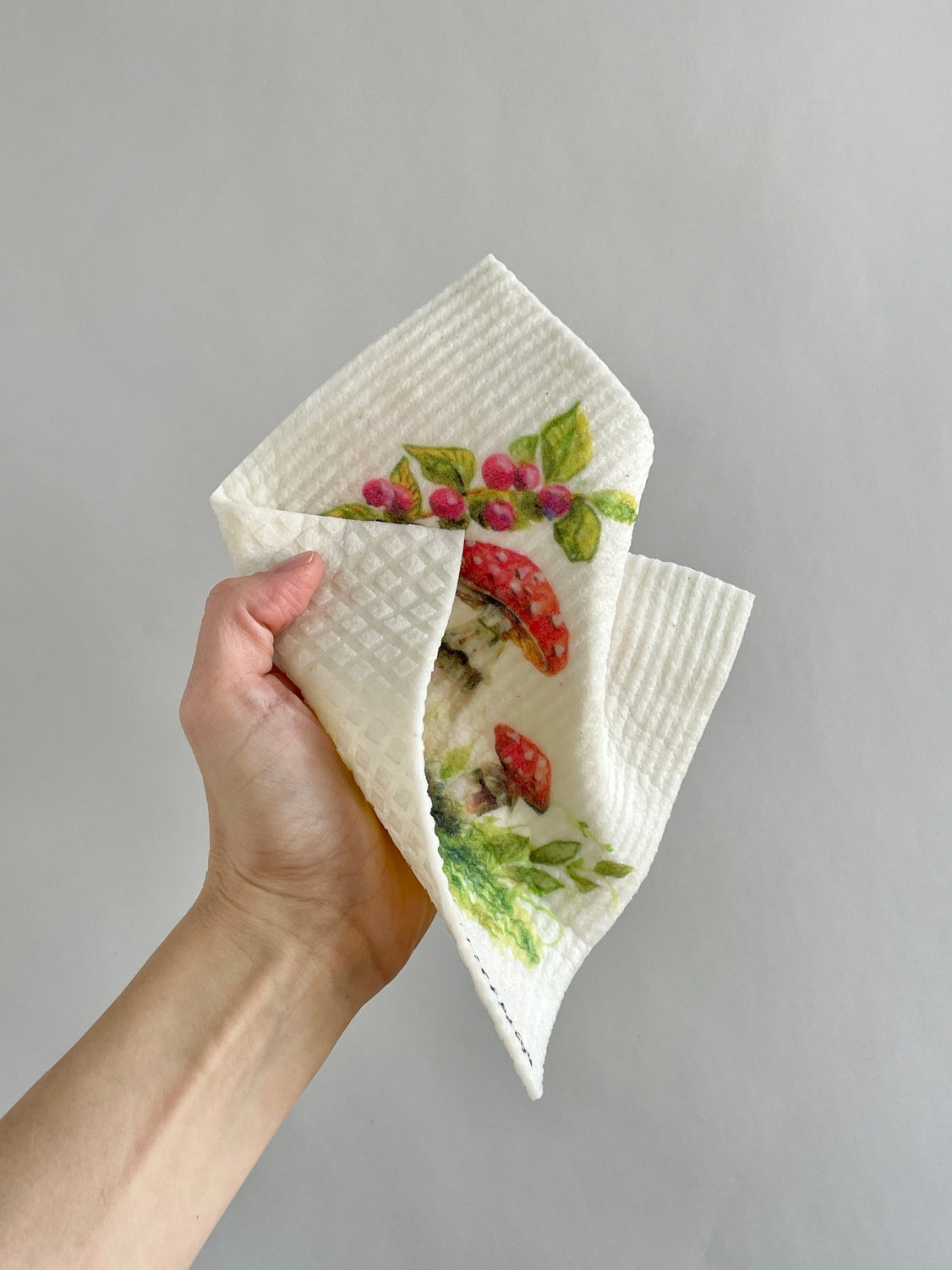 Swedish Dishcloth - Mushroom